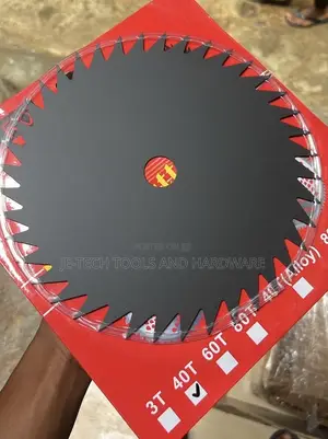 40T Brush Cutter Blade – 255mm X 25.4mm Steel Saw Blade