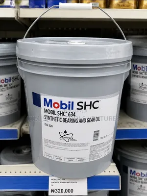 19-Liter Pail of Mobil SHC 634 Synthetic Bearing and Gear Oil