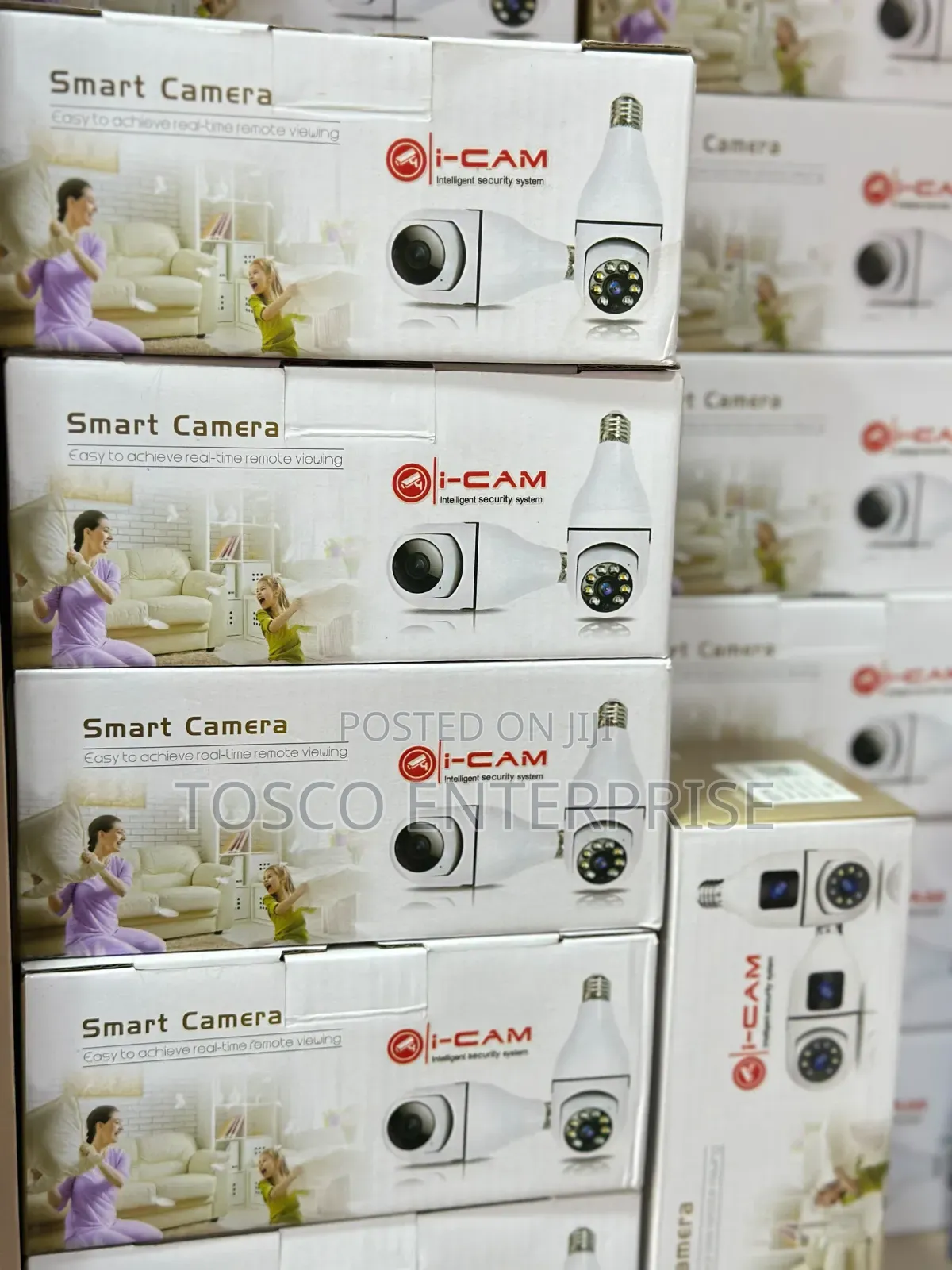 WiFi Smart Camera – 360° Panoramic Smart Bulb Camera