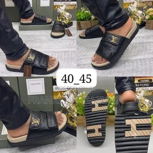 Louis Vuitton Men's Luxury Slide Sandals