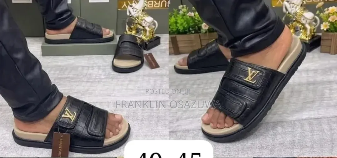 Louis Vuitton Men's Luxury Slide Sandals