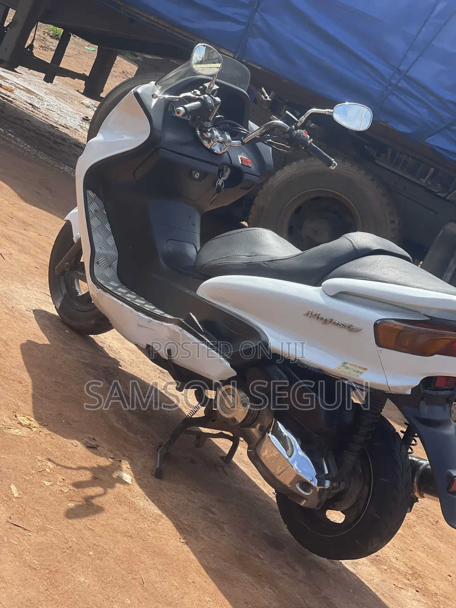Yamaha Majesty 2020 White