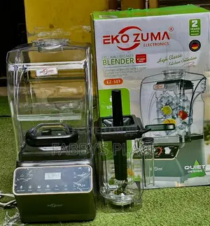 2L Eko Zuma Soundproof Digital Commercial Blender, Smart Heavy Duty