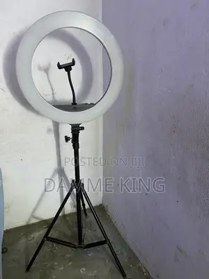 18 Inches Ringlight With Tripod Stand and Adapter Cable