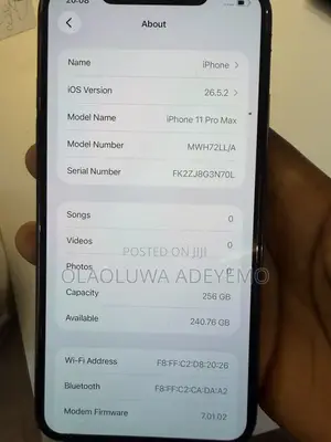 Apple iPhone 11 Pro Max 256 GB Green