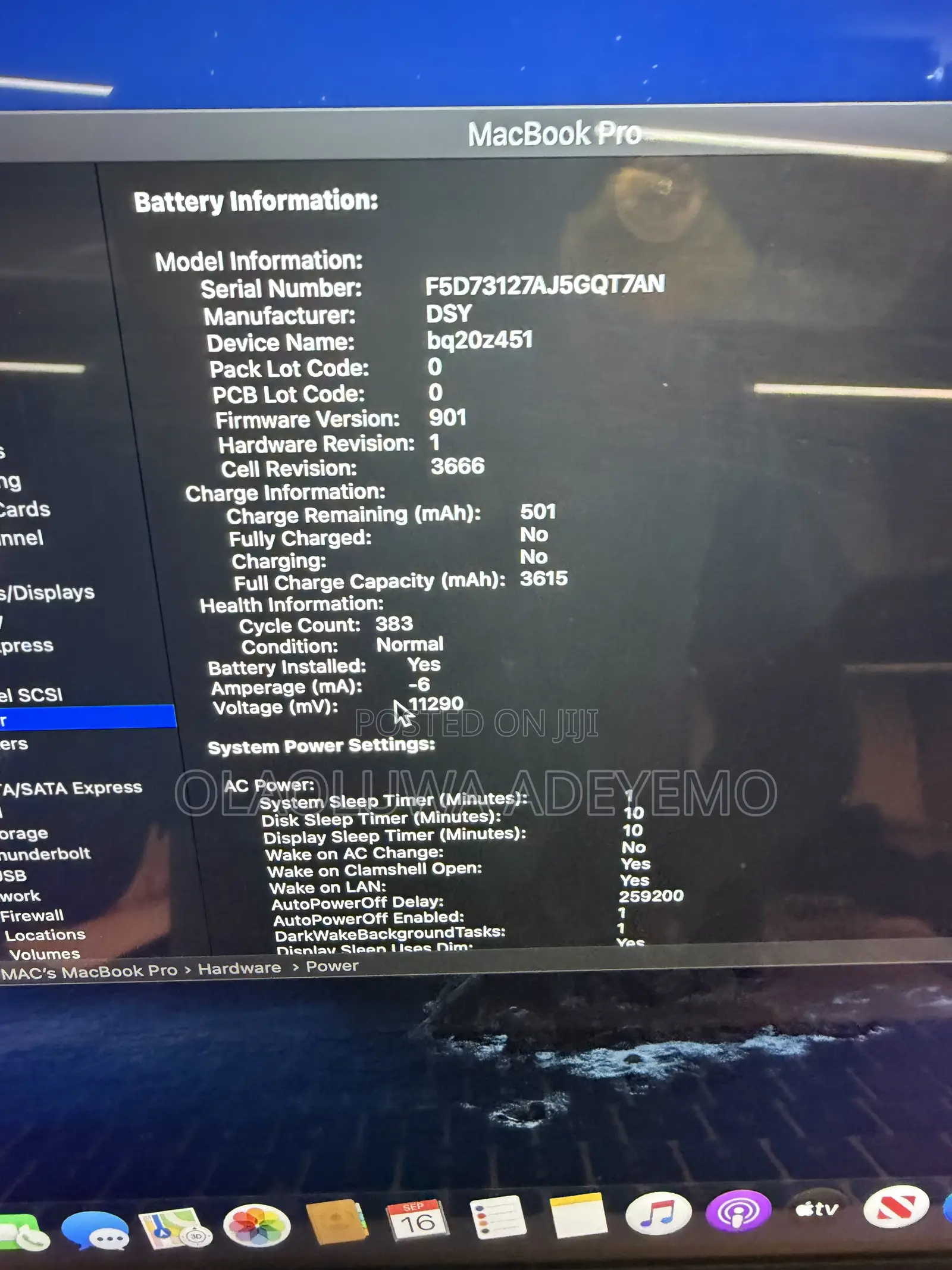 Laptop Apple MacBook Pro 2017 8GB Intel Core i5 SSD 128GB