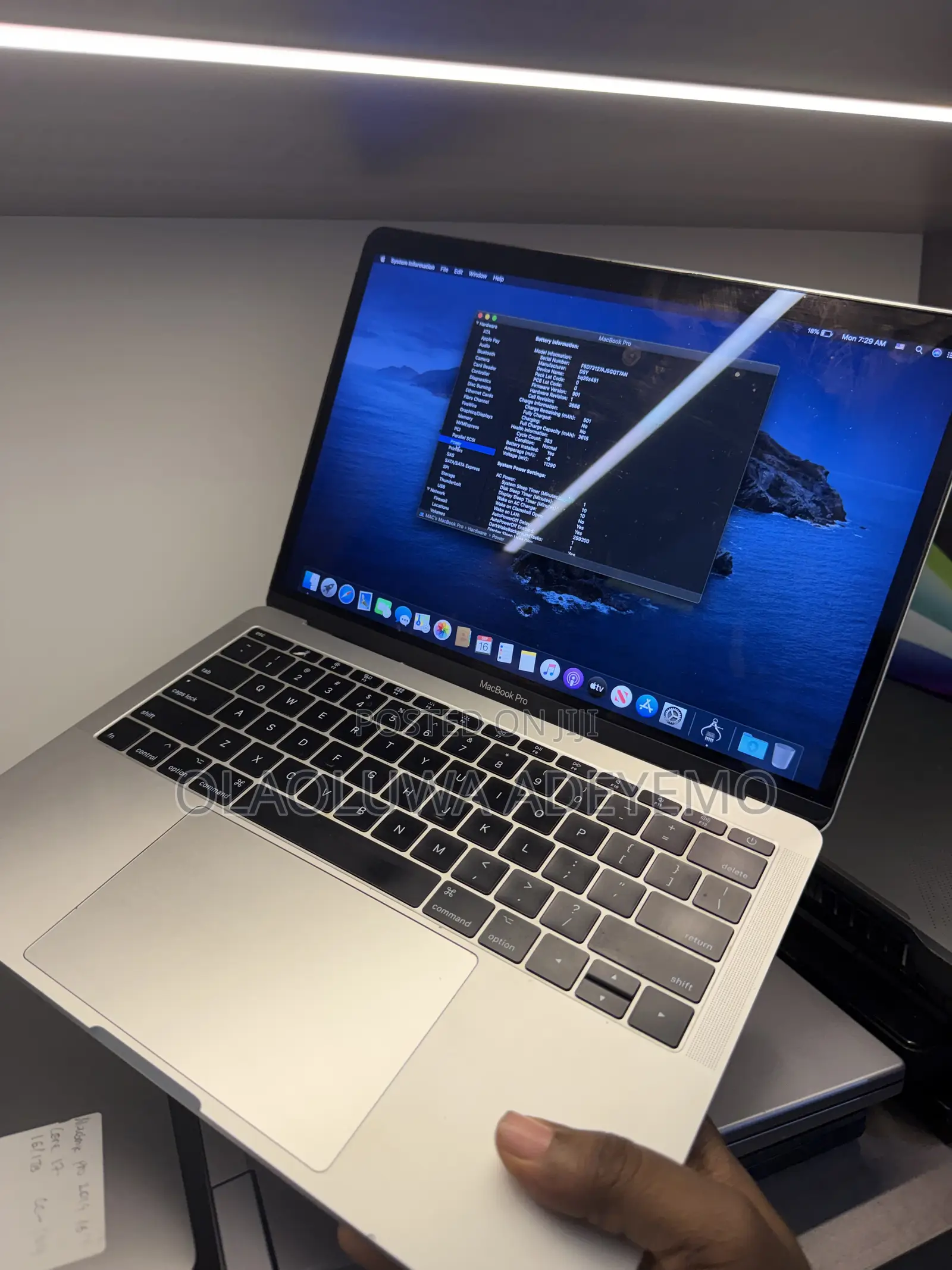 Laptop Apple MacBook Pro 2017 8GB Intel Core i5 SSD 128GB