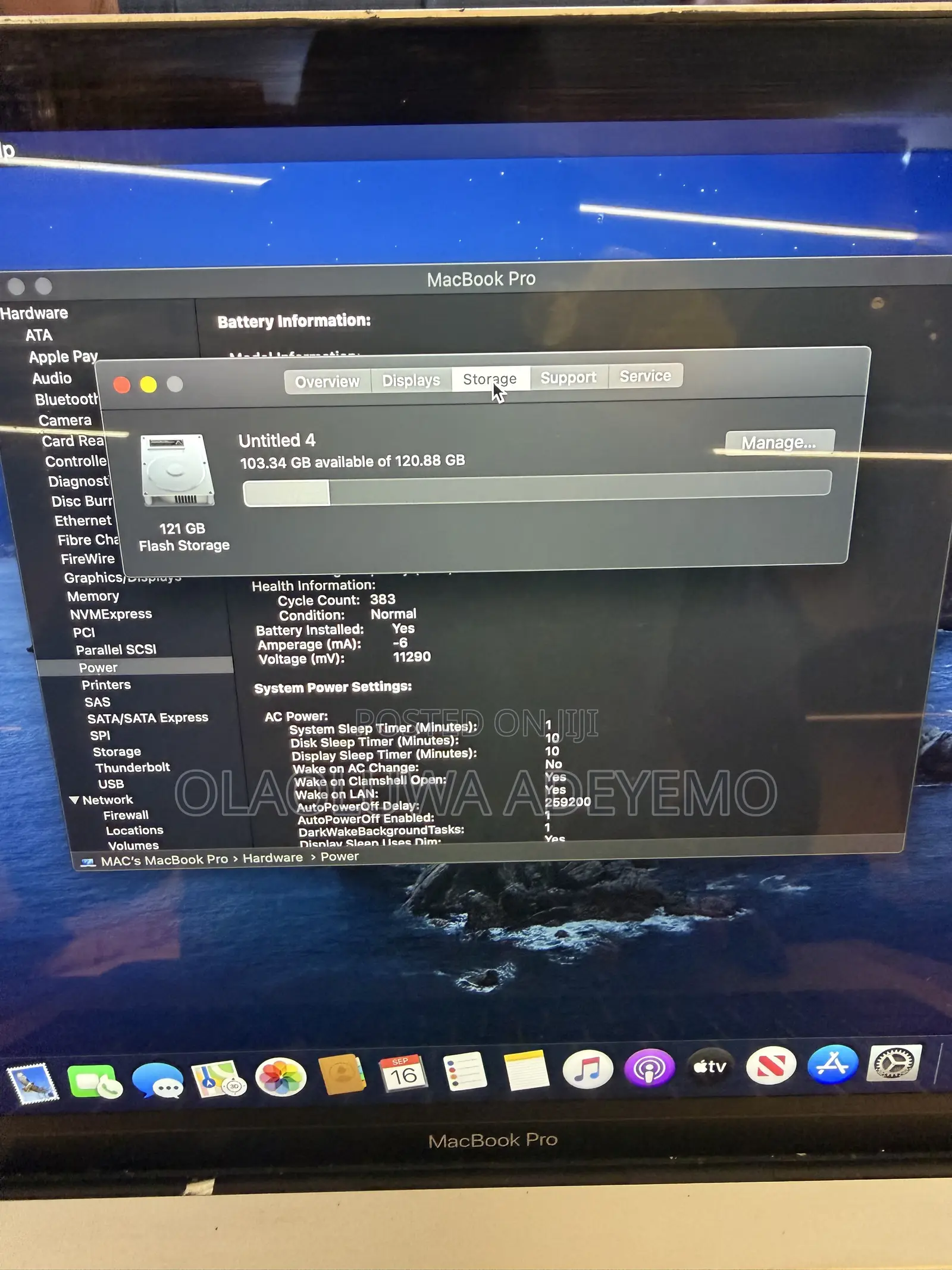 Laptop Apple MacBook Pro 2017 8GB Intel Core i5 SSD 128GB