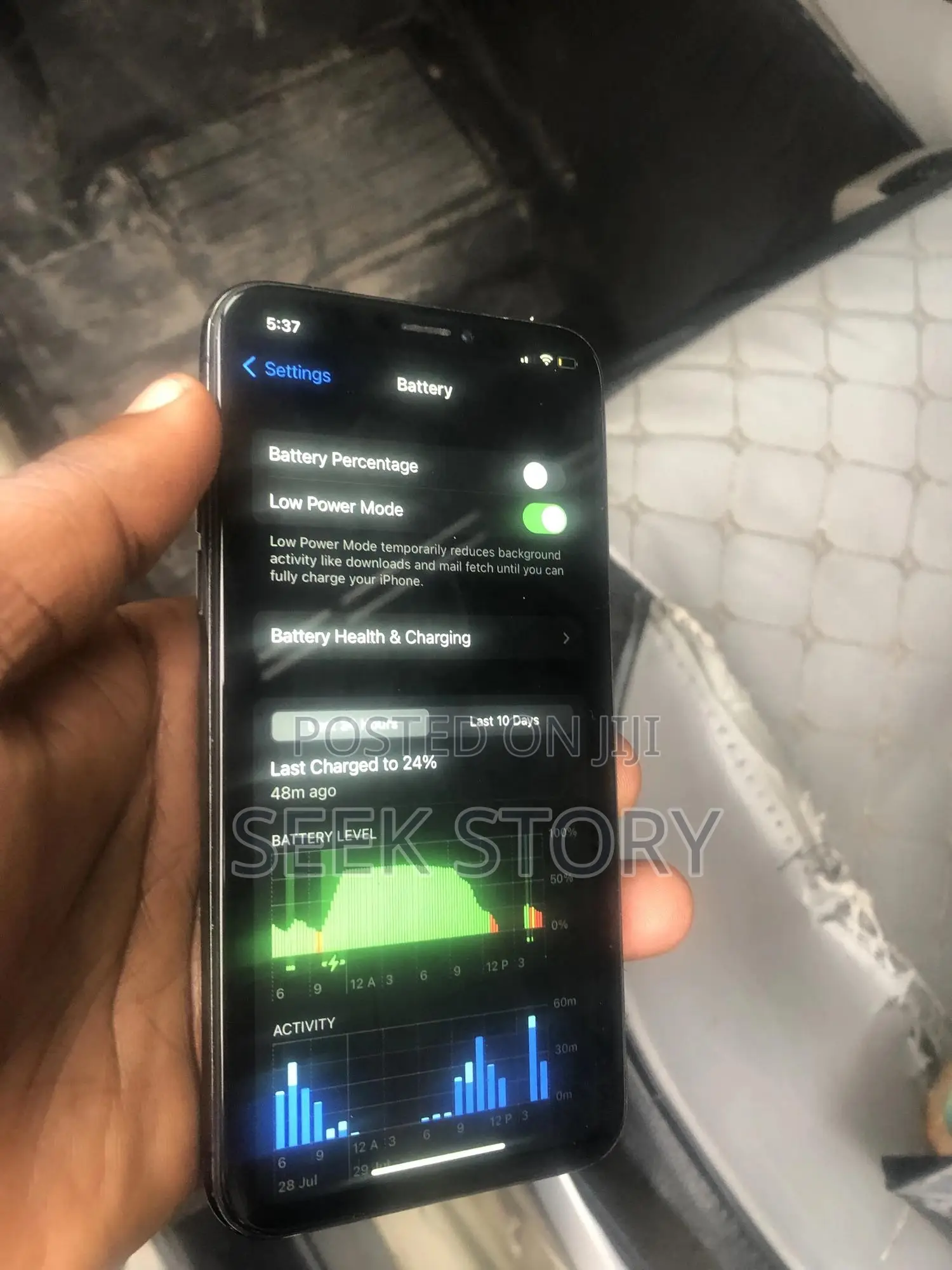 Apple iPhone X 256 GB Black