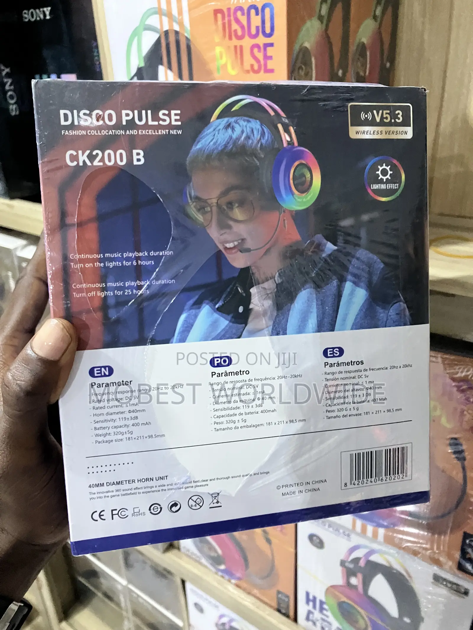 Disco Pulse Headphones