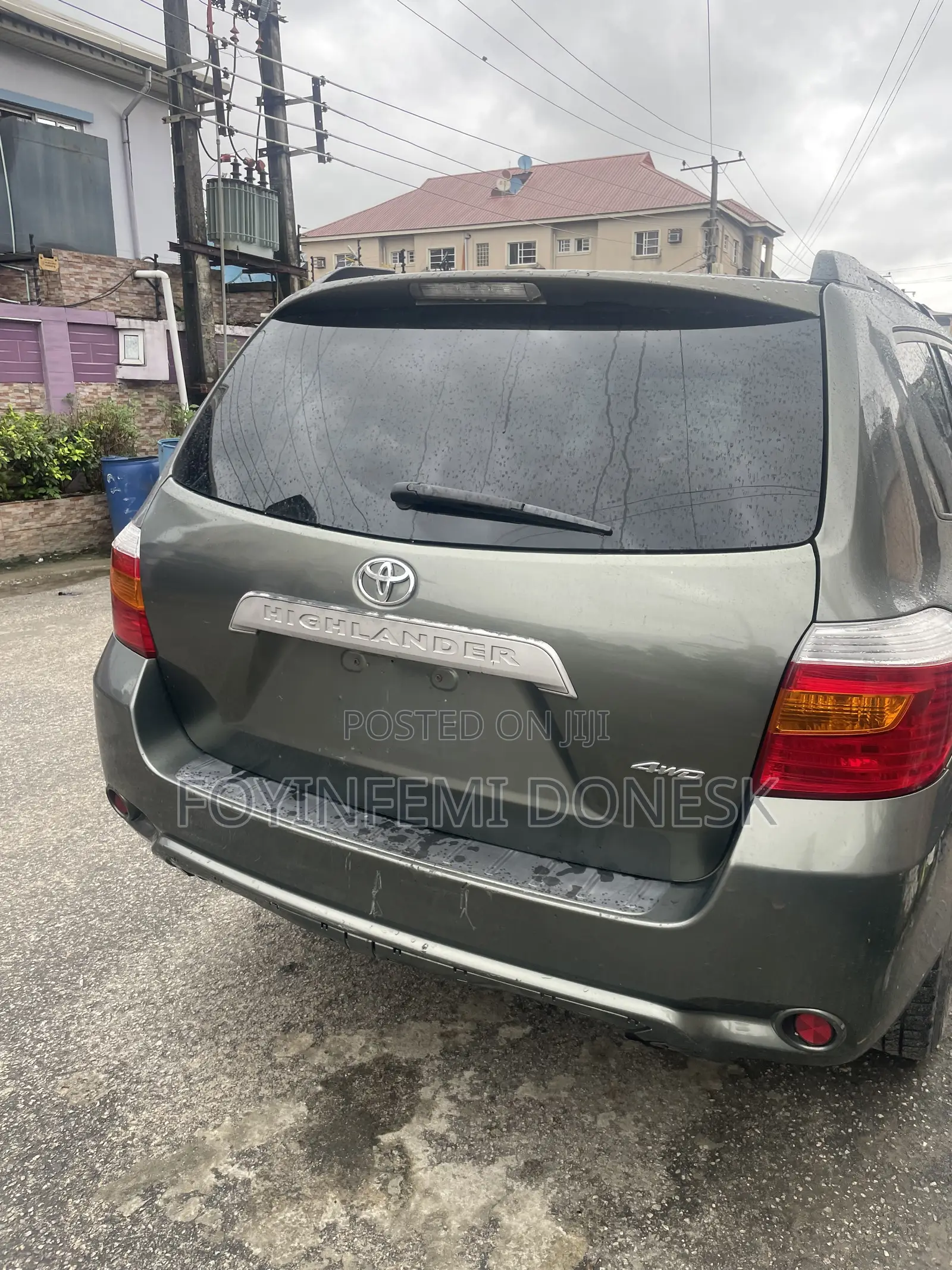 Toyota Highlander 2010 Gray