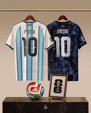 Argentina World Cup Kit Home Away