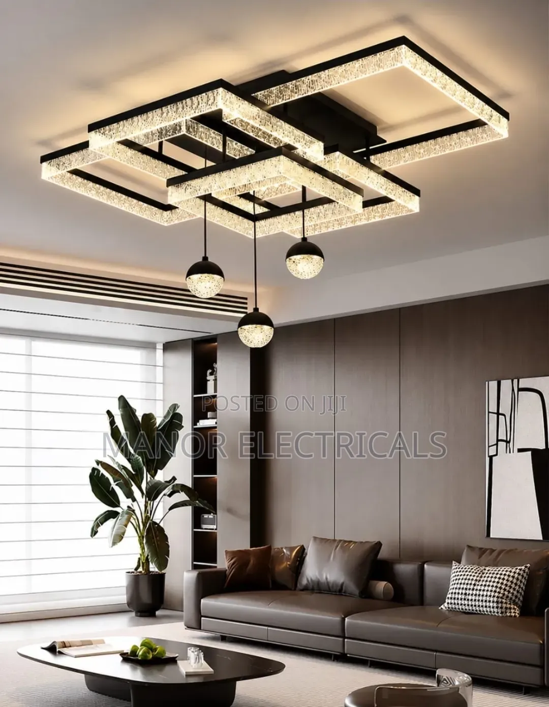 Premium Modern Flush Mount LED Ceiling Light