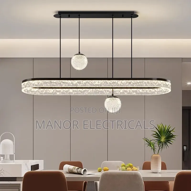 Luxury Modern LED Flush Mount Ceiling Light for Dining Room