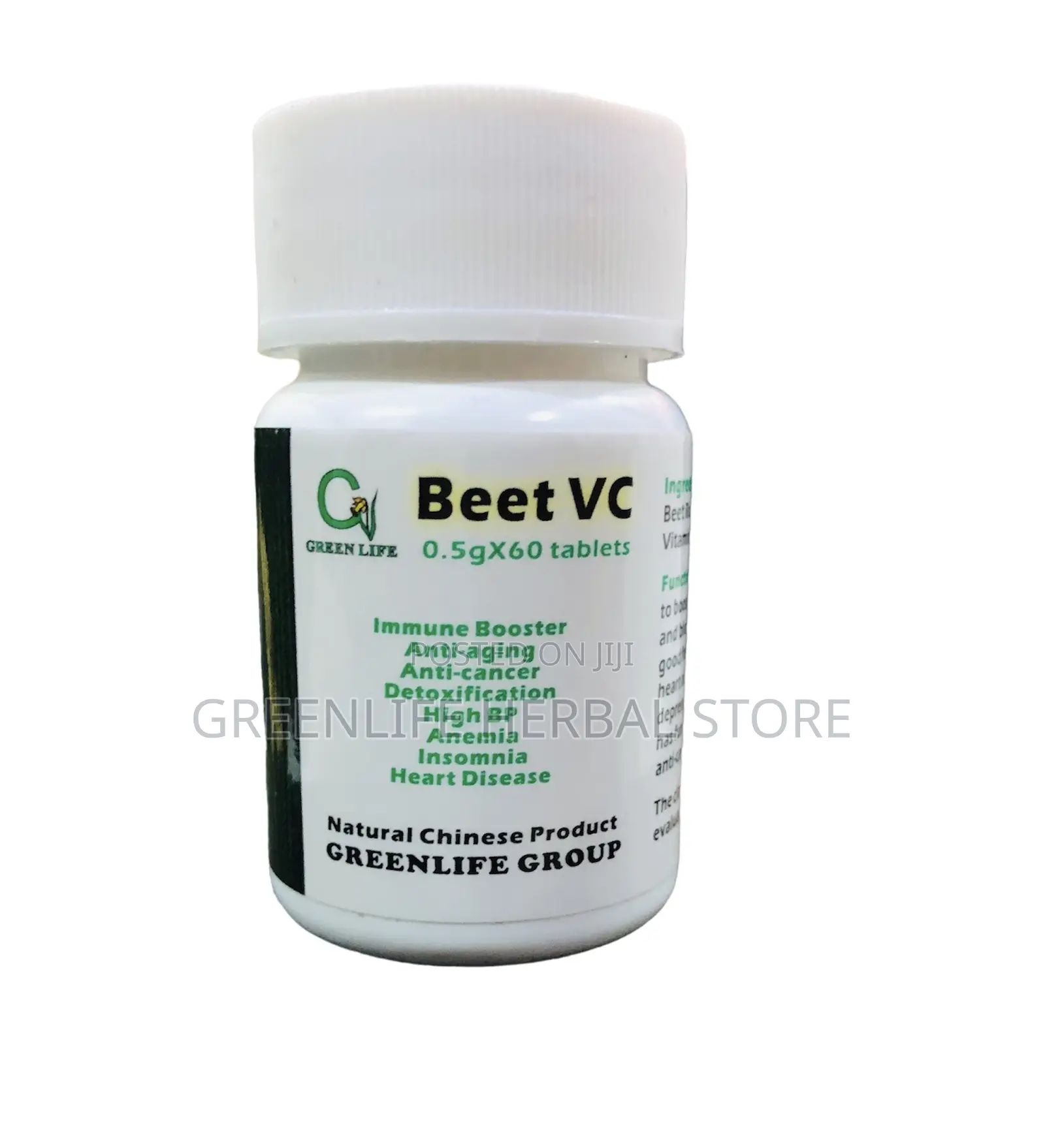 Greenlife Beet Vc— Immunity, Heart Detox Power