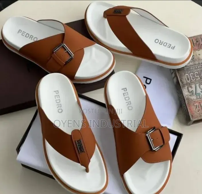 Pedro Men's Leather Pam