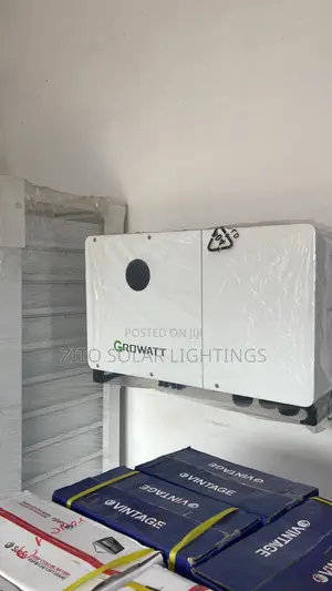 60kwh Growatt Solar Lithium Battery and 50kva Hybrid Inverter