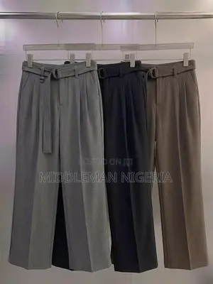 High Quality Luxury Straight Baggy Pants
