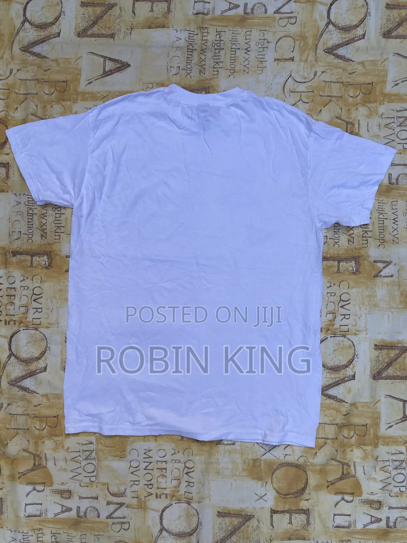 Gildan Heavy Cotton Plain White Tee Shirt Size Medium M