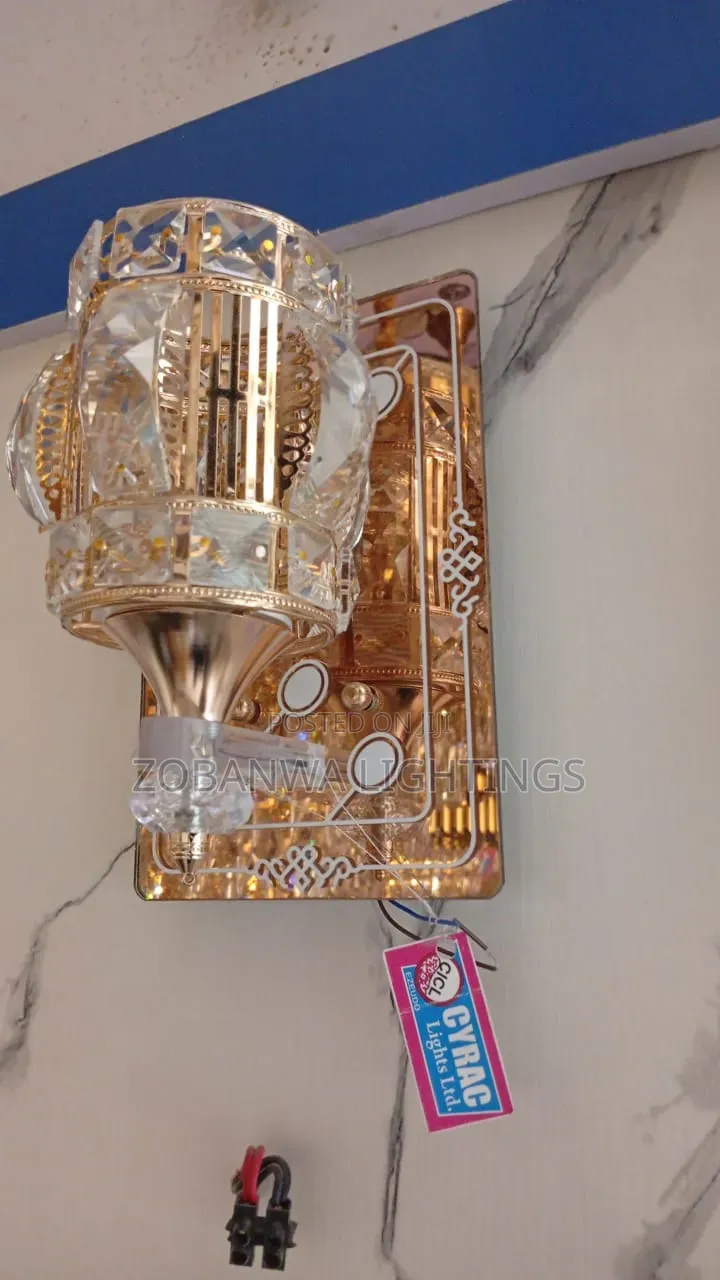 Light Crystal Chandelier Wall Light