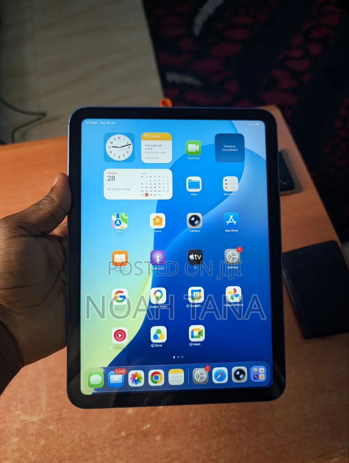 Apple iPad 10.2 (2021) 64 GB Blue