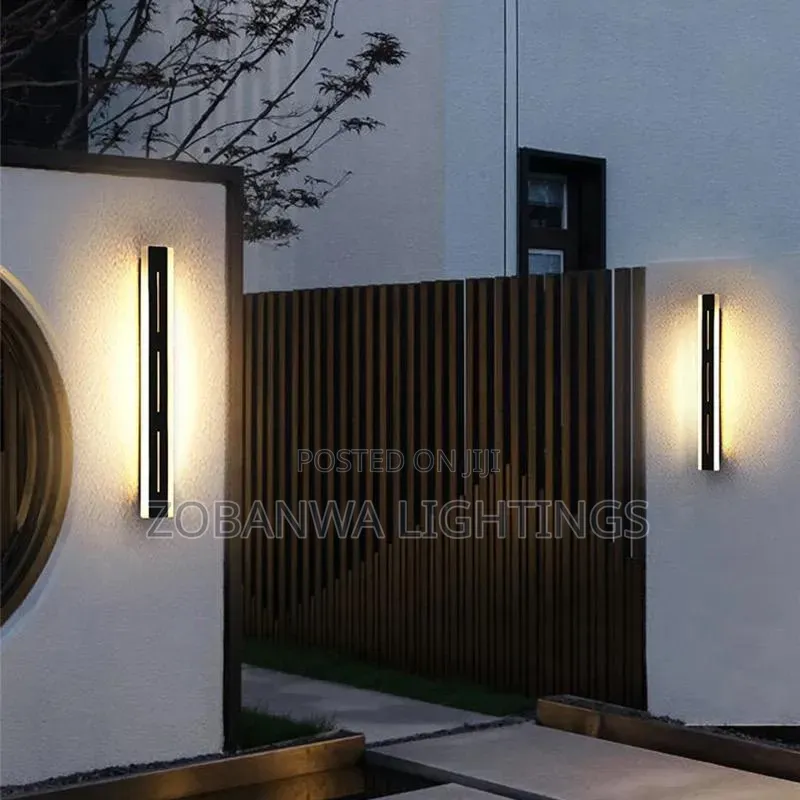 Outdoor Porch Lighting Long Wall Sconce With Dimmer