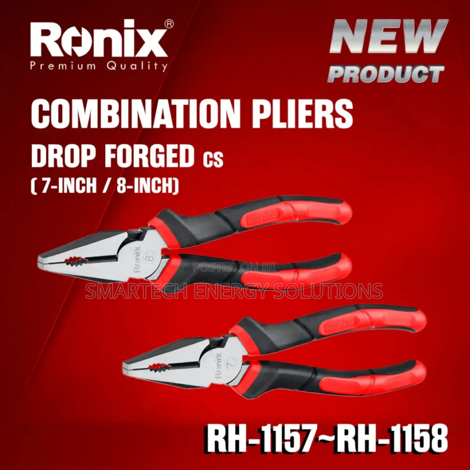 Ronix 8" Combination Pliers (Model RH-1158)
