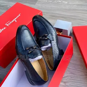 Salvatore Ferragamo Men’S High Quality Leather Shoe