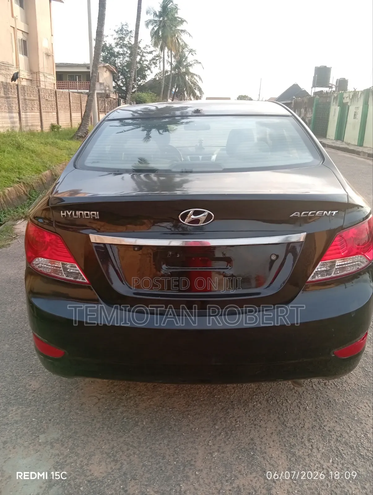 Hyundai Accent GLS 2013 Black