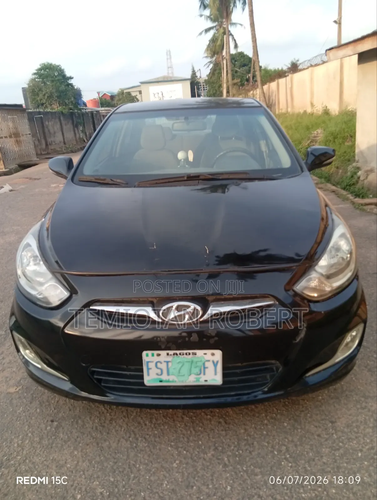 Hyundai Accent GLS 2013 Black