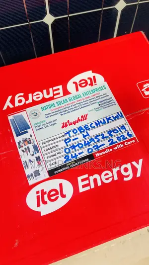 Itel Power Tank + 500W Solar Panel