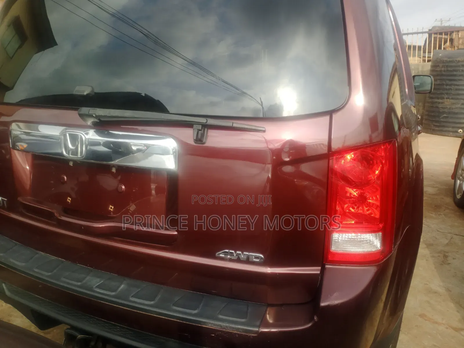 Honda Pilot 2013 Red