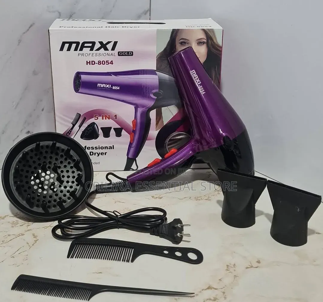 5-in-1 Maxi Professional Hair Dryer 3000watts