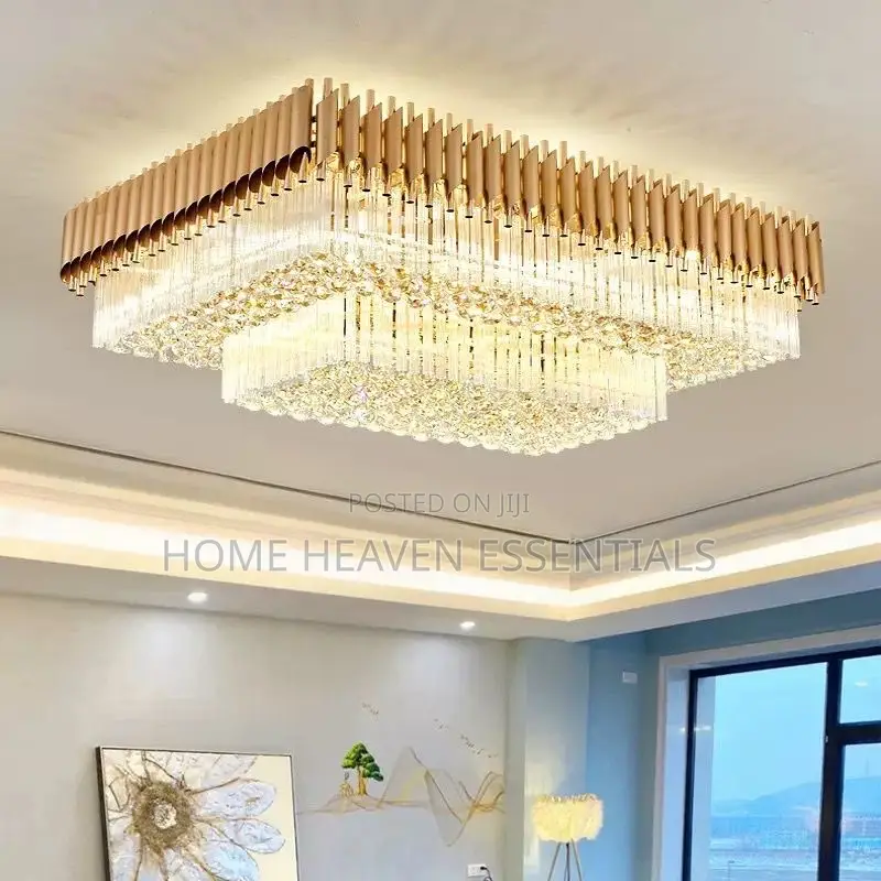 Luxury Crystal Living Room Ceiling Chandelier