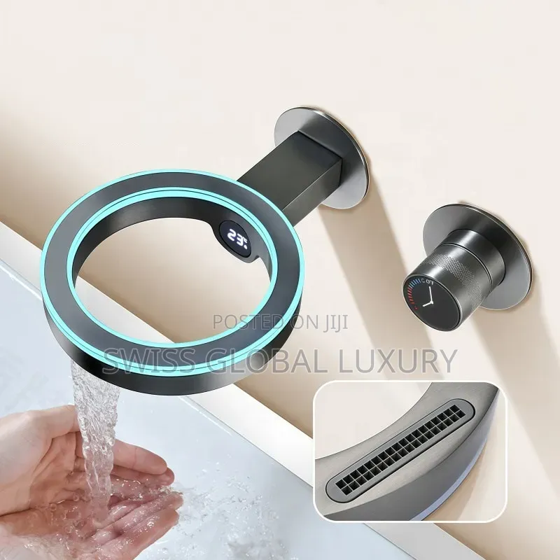 High Classic Conceal Wall Mounted Basin Mixer Tap