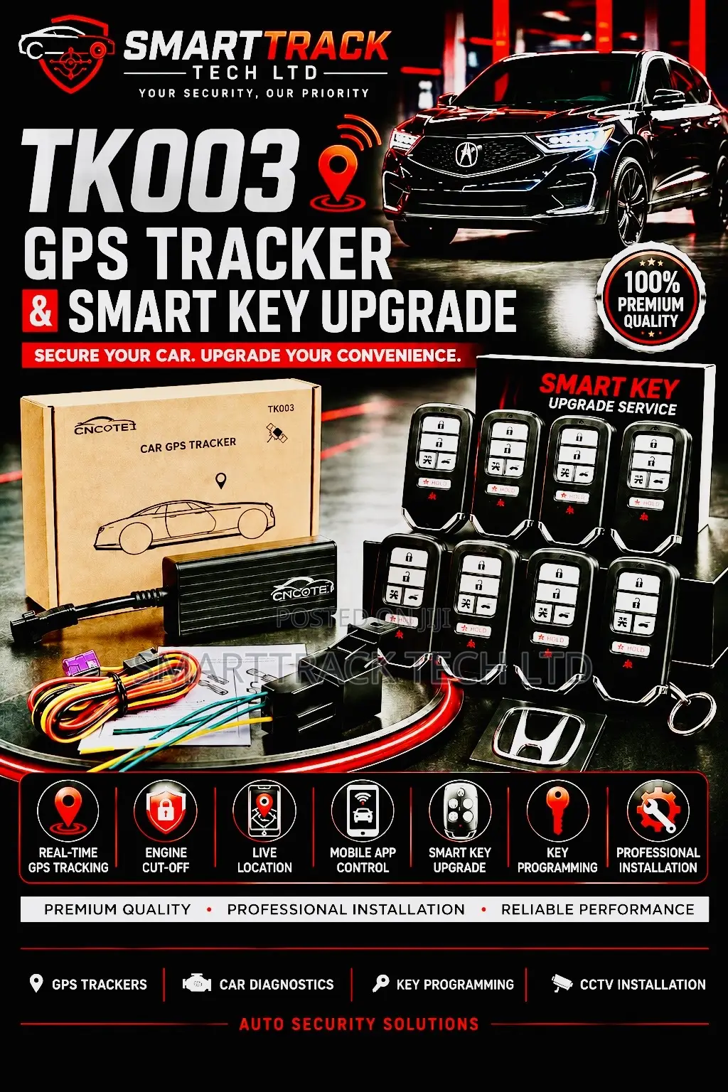 Smart Key Upgrade Kit | Key Programming Car Security