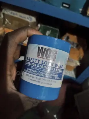 Blue Canister of WCS Safety Lock Wire