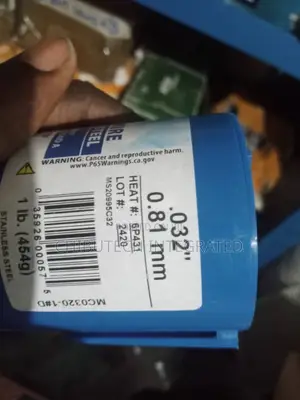 Blue Canister of WCS Safety Lock Wire