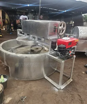 100kg Per Batch Full 304 Stainless Garri Fryer