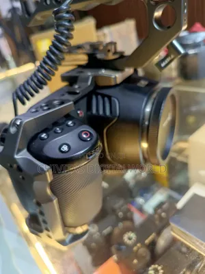 Blackmagic Camera With Cage