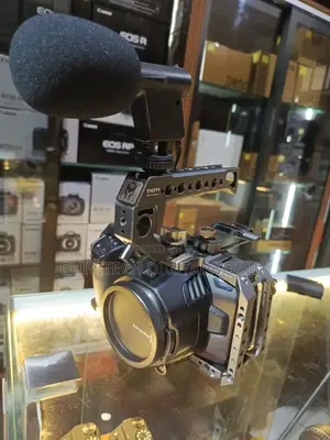 Blackmagic Camera With Cage