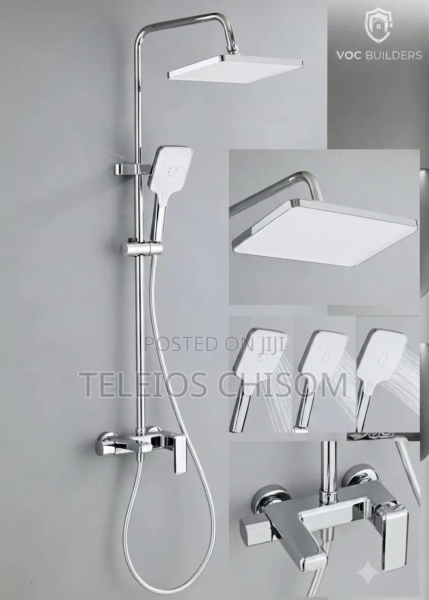 Chrome Executive Shower Set
