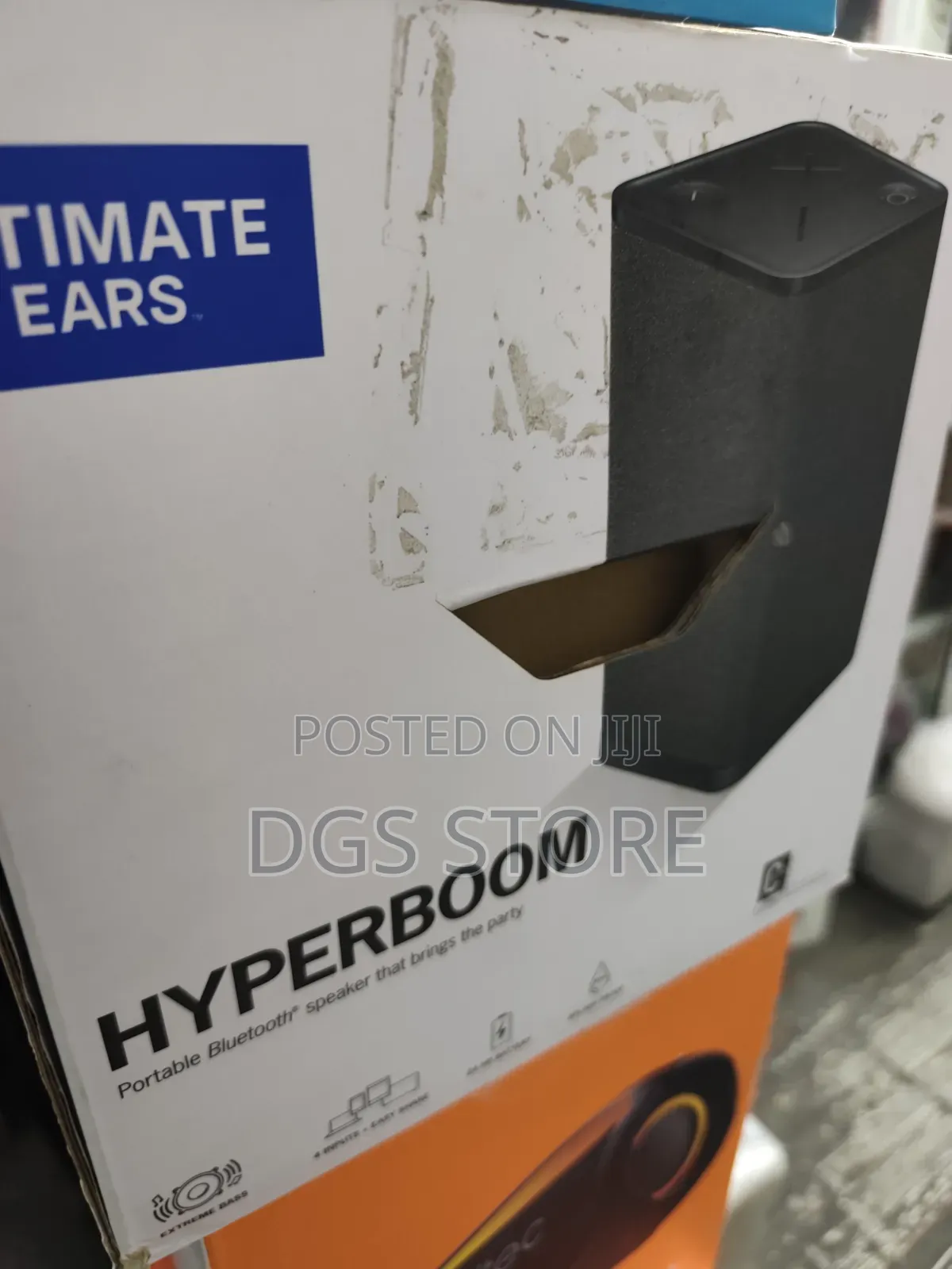 Open Box Ultimate Ear Hyperboom Bluetooth Speaker