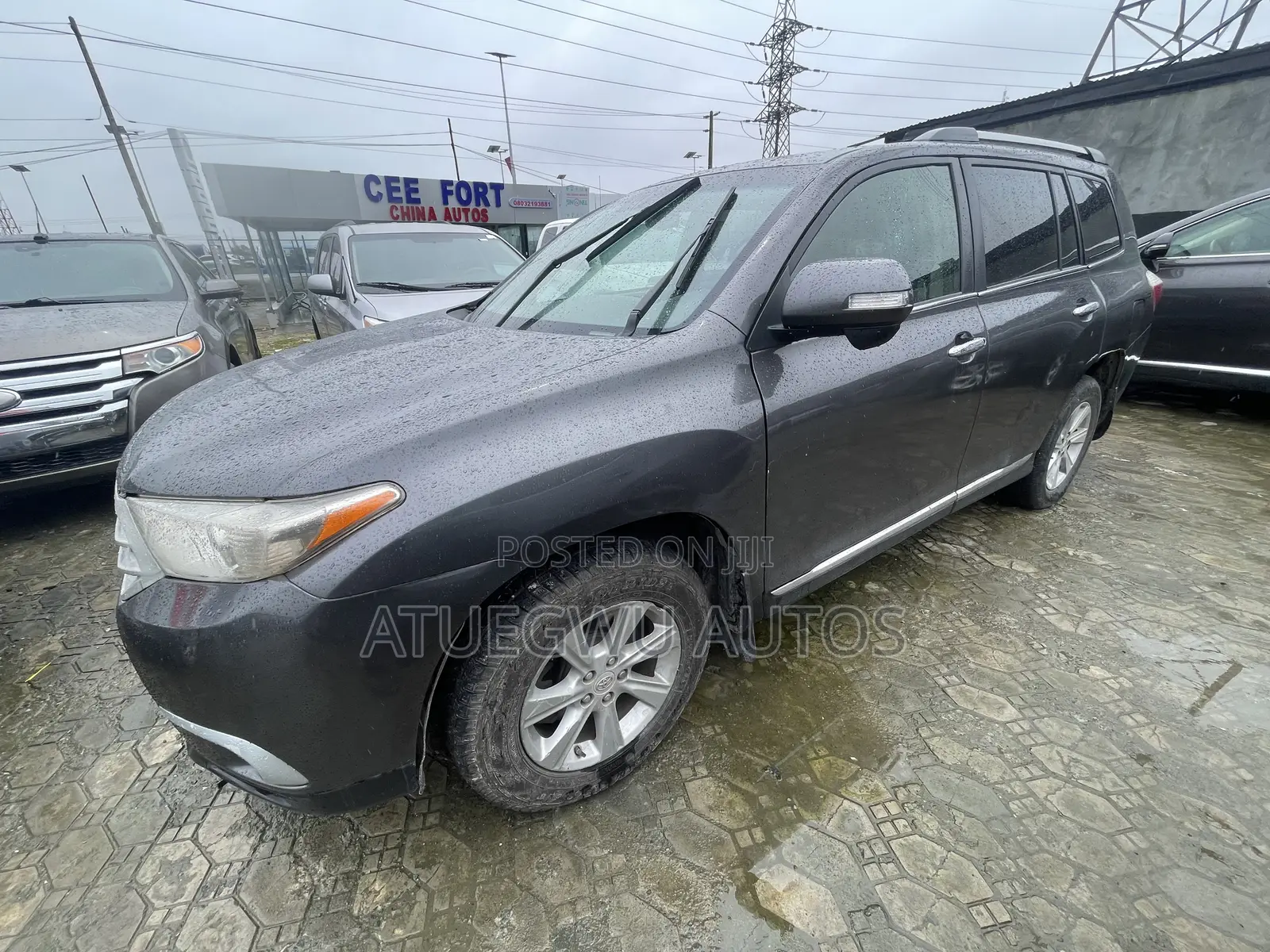 Toyota Highlander 2011 Gray