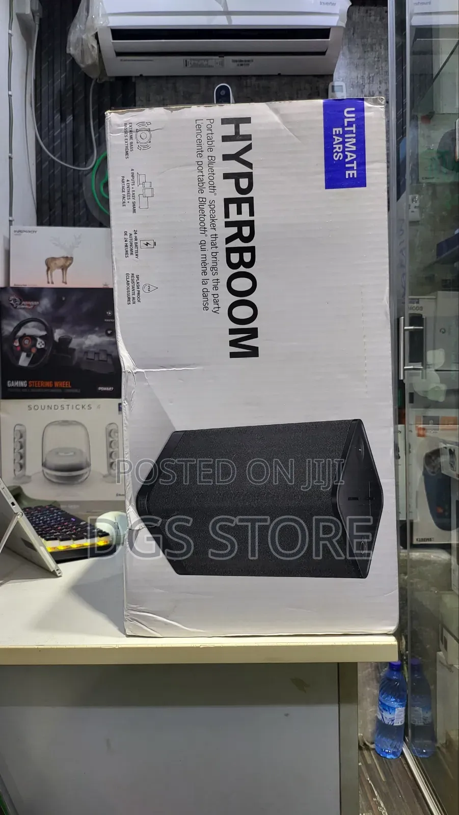 Open Box Ultimate Ear Hyperboom Bluetooth Speaker