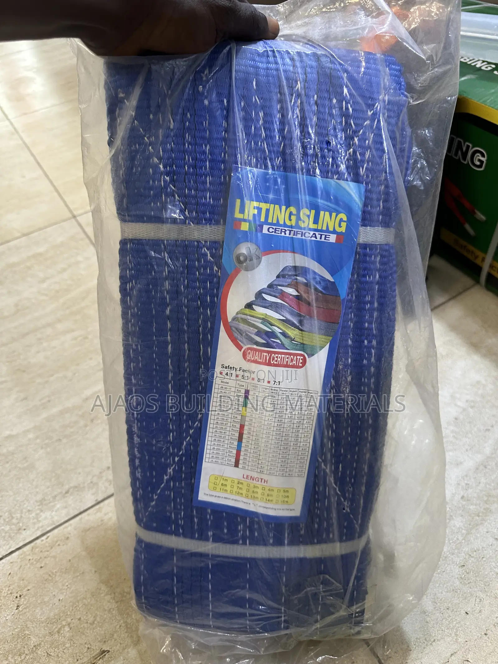 Lifting Belts 8T by 6m