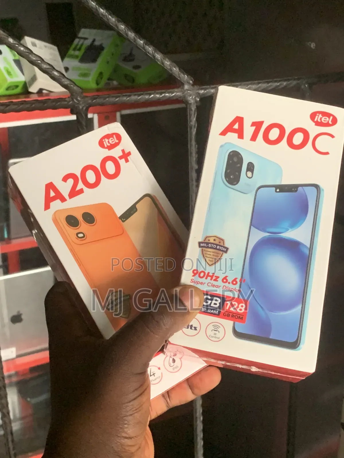 New Itel A100C 128 GB Black
