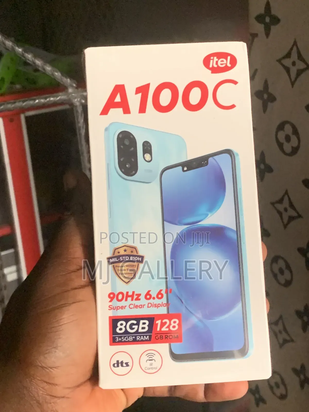 New Itel A100C 128 GB Black