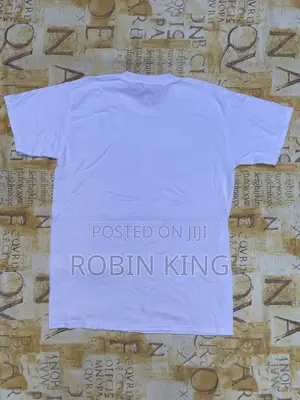 Fruit of the Loom Heavy Cotton Plain White T Shirt Size Medium M