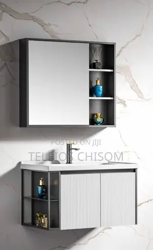 80cm Bathroom Cabinet With Mirror